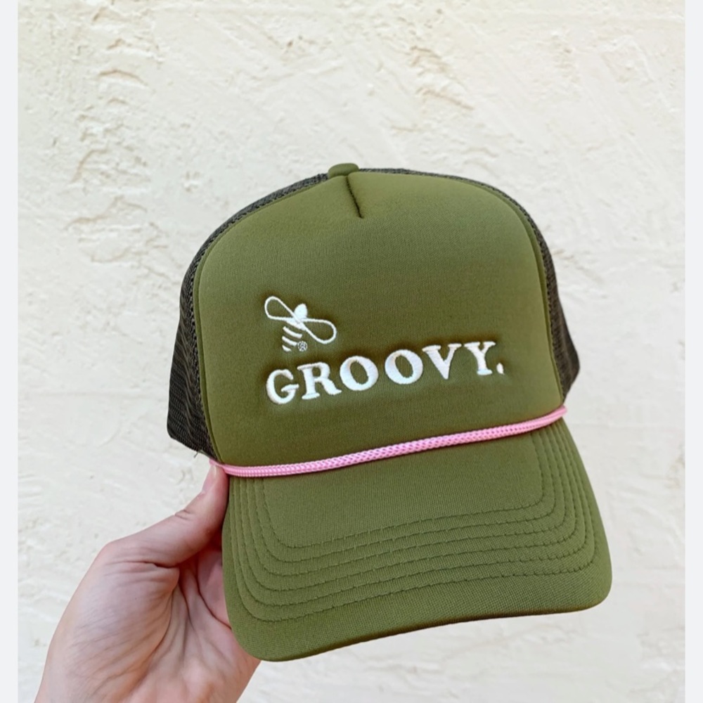 Be  Groovy Trucker Hat